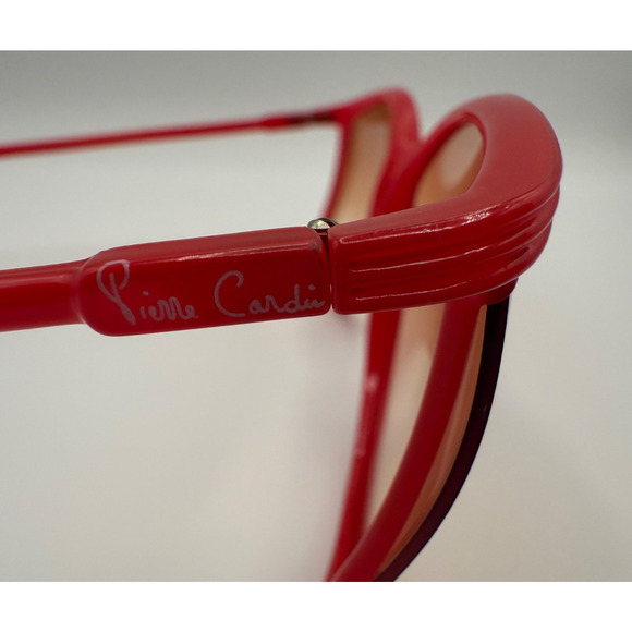 Vintage Pierre Cardin Red Oversized Sunglasses France PC 39 1970s main image 15